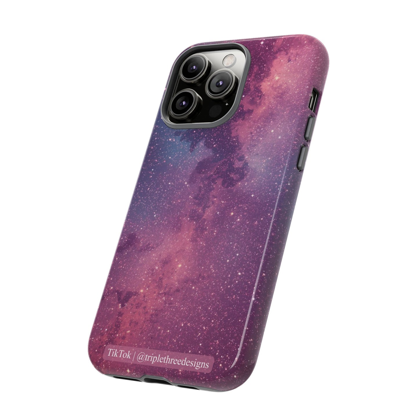 Pink Galaxy Nebula Phone Case