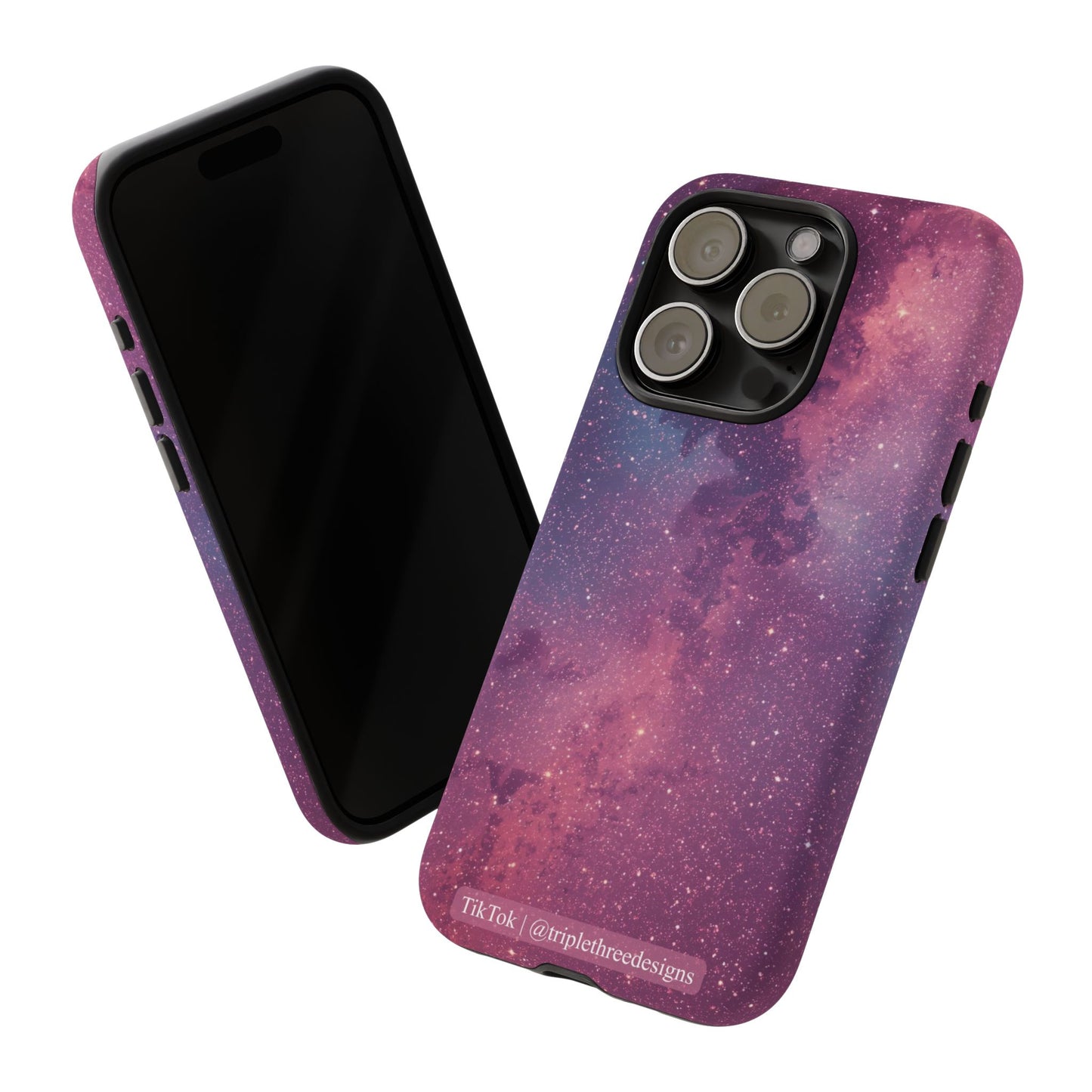 Pink Galaxy Nebula Phone Case