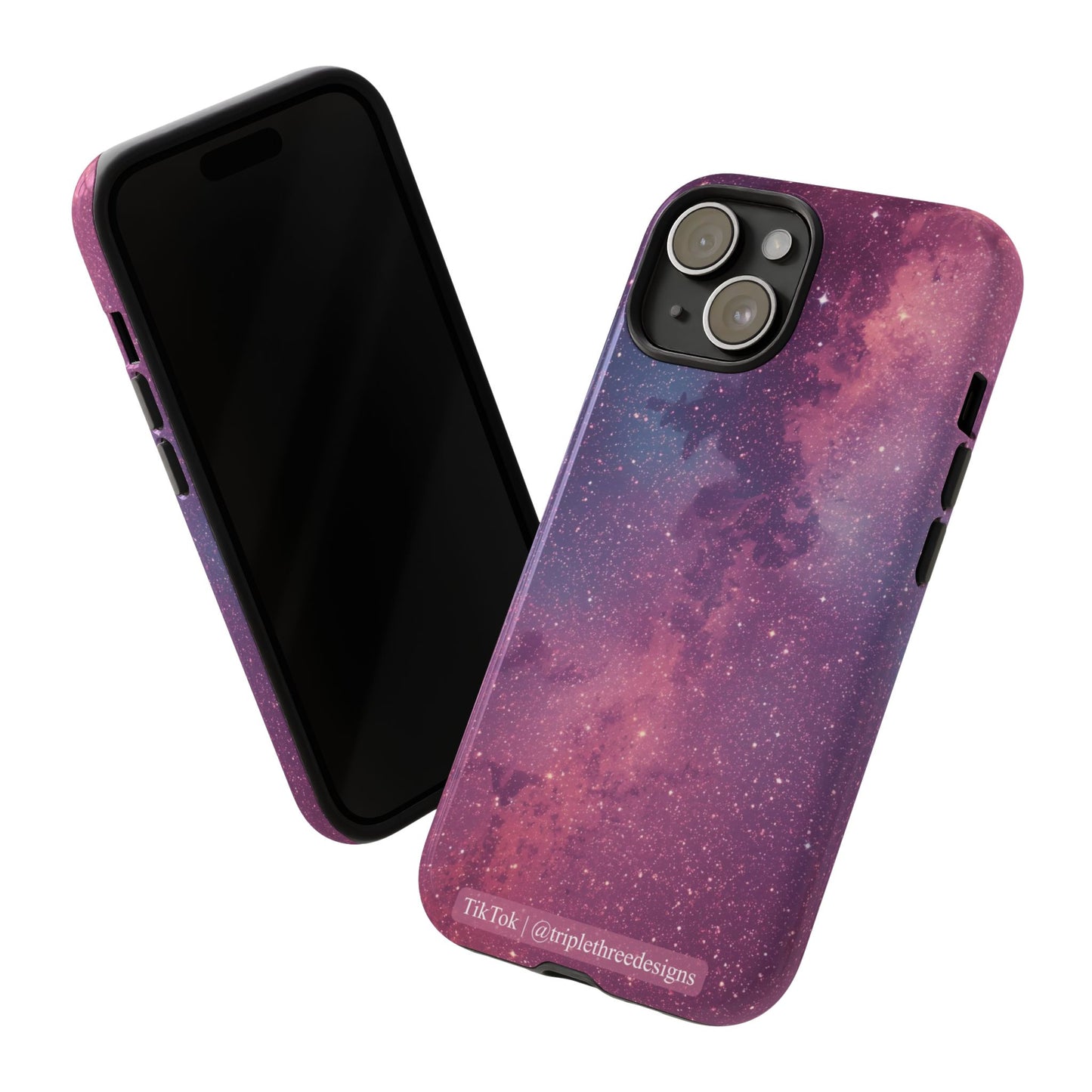 Pink Galaxy Nebula Phone Case